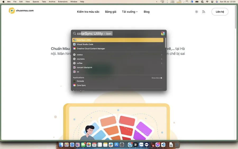 Hướng dẫn cài đặt ICC profile trên macOS